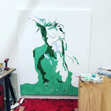 Athena - Goddess of wisdom & war (canvas)